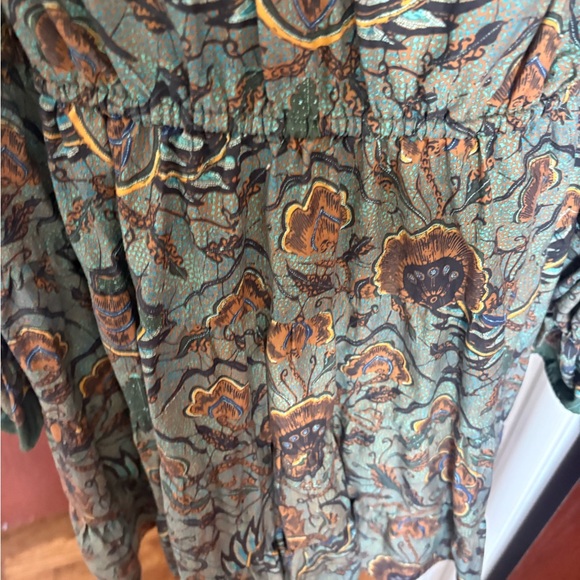 Ulla Johnson Multicolor Floral Long Sleeve Dress - Picture 14 of 14